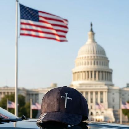 ✝️Adjustable Jesus 3 Nail Cross Hat