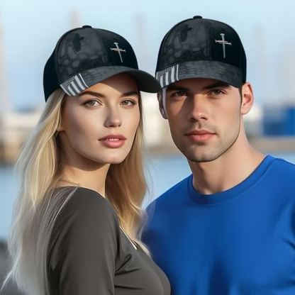 ✝️Adjustable Jesus 3 Nail Cross Hat