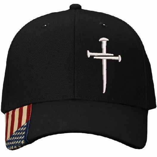 ✝️Adjustable Jesus 3 Nail Cross Hat