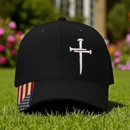 ✝️Adjustable Jesus 3 Nail Cross Hat
