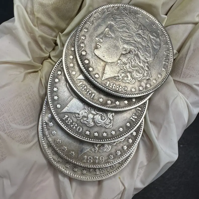 ⏰Sold Out Soon (Only 7 Days!)[Complete Set]1878-1921 Morgan Silver Dollar 28PC