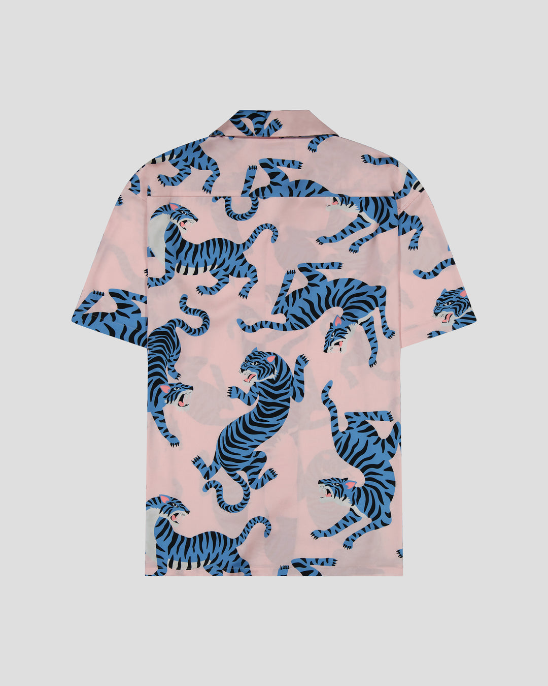 Camp Collar Shirt - Pink Tiger
