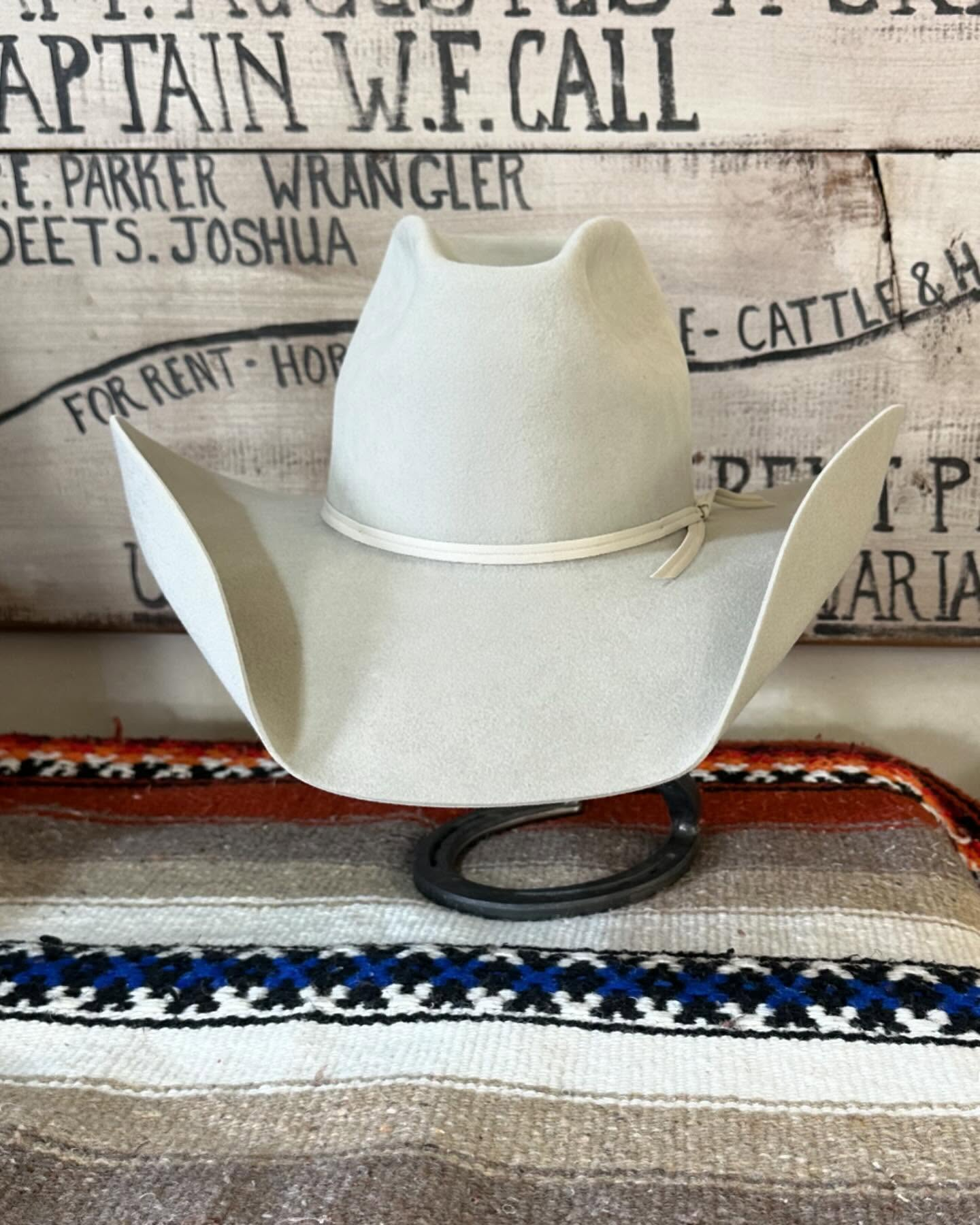 Silver Belly Pure Beaver Wide-Brim Western Cowboy Hat