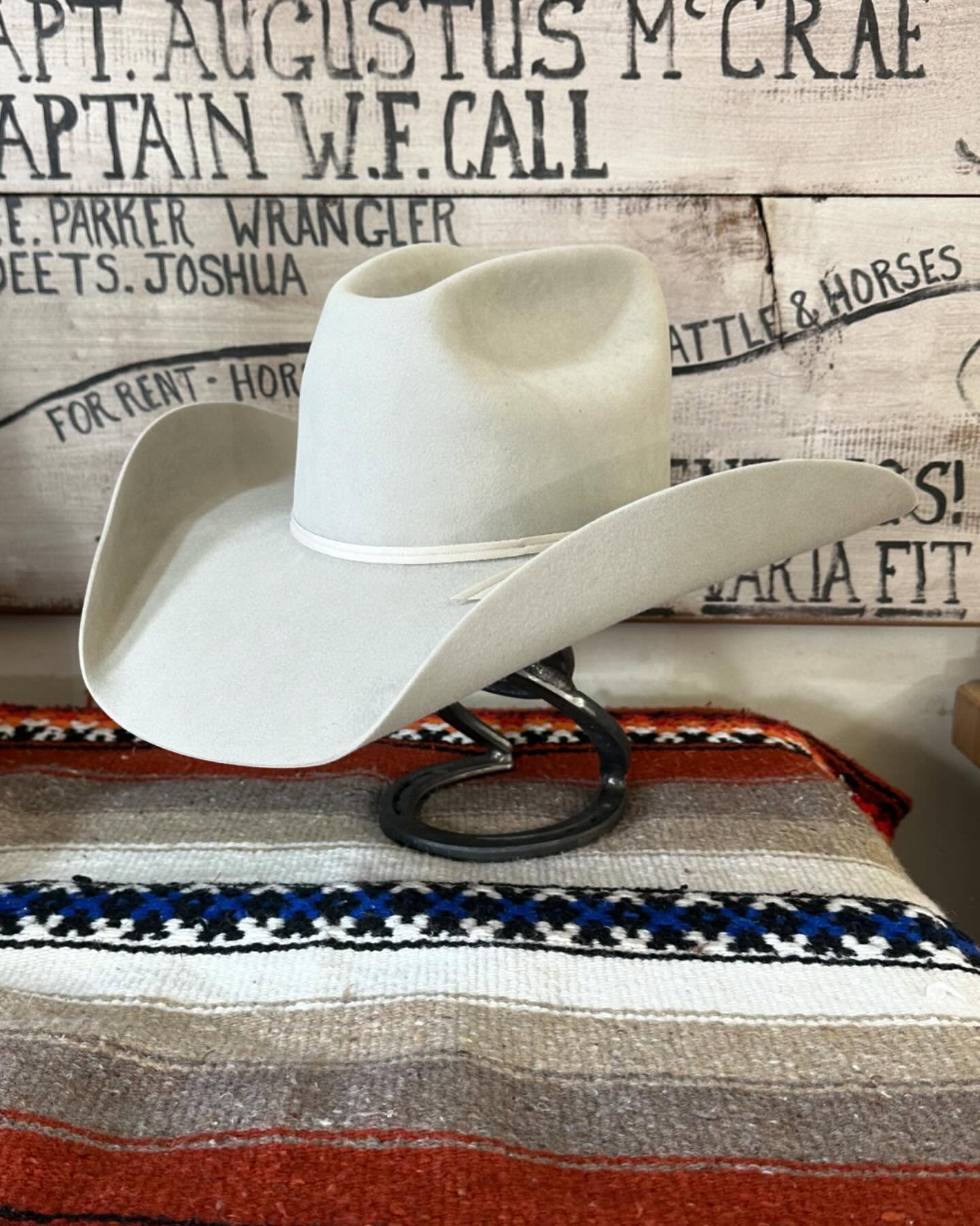 Silver Belly Pure Beaver Wide-Brim Western Cowboy Hat