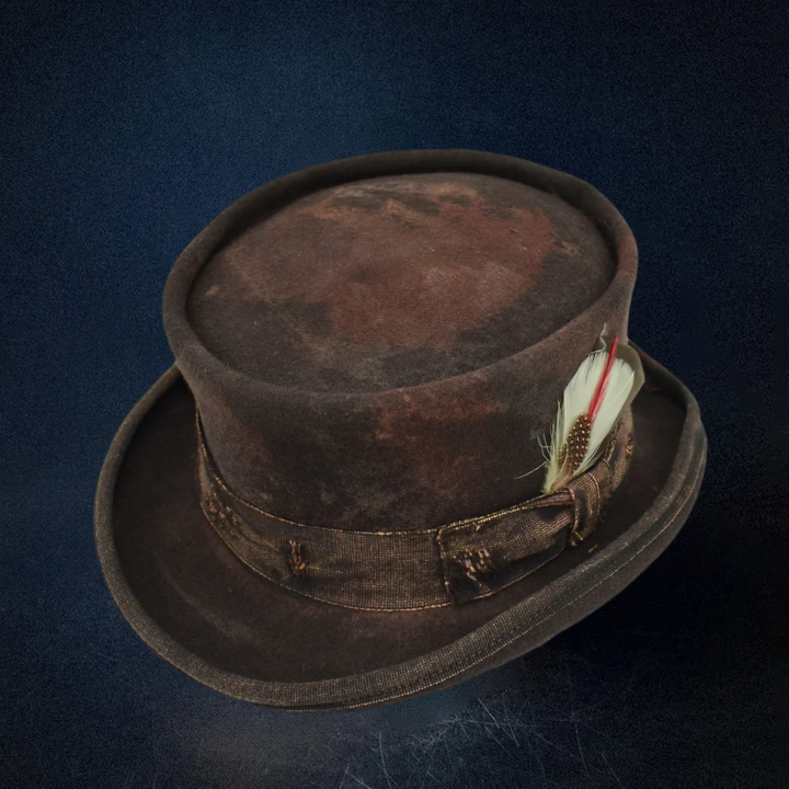 Vintage Western Desert Top Hat