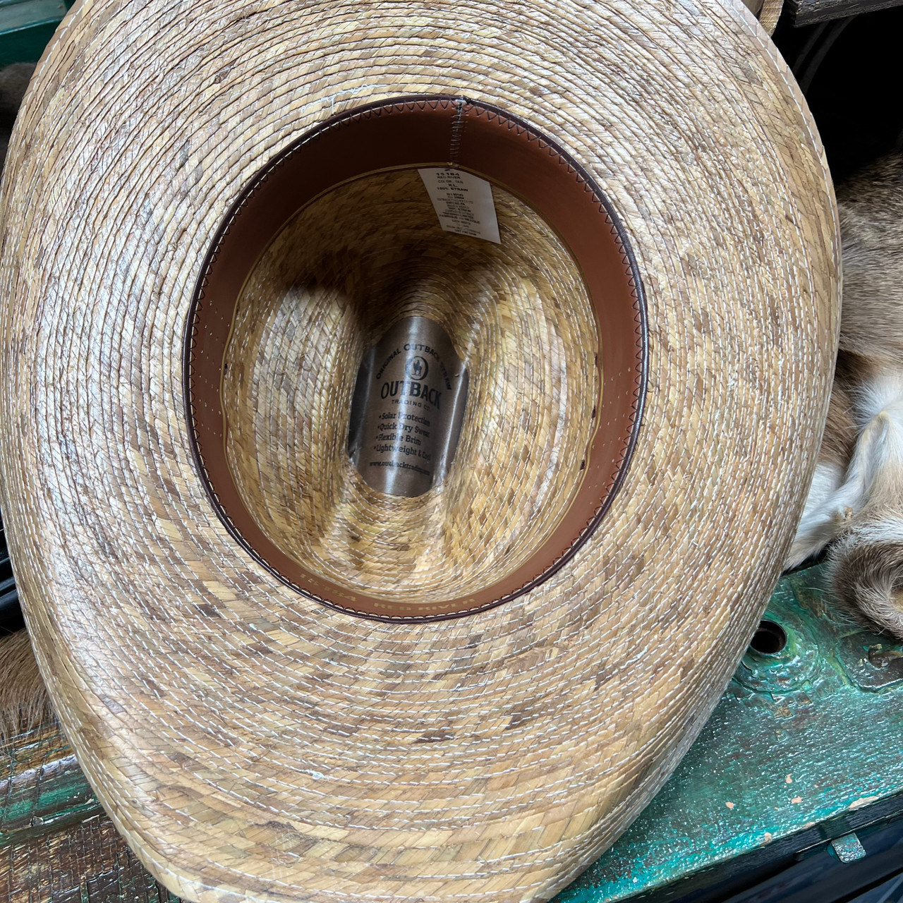 Red River Tan Straw Hat