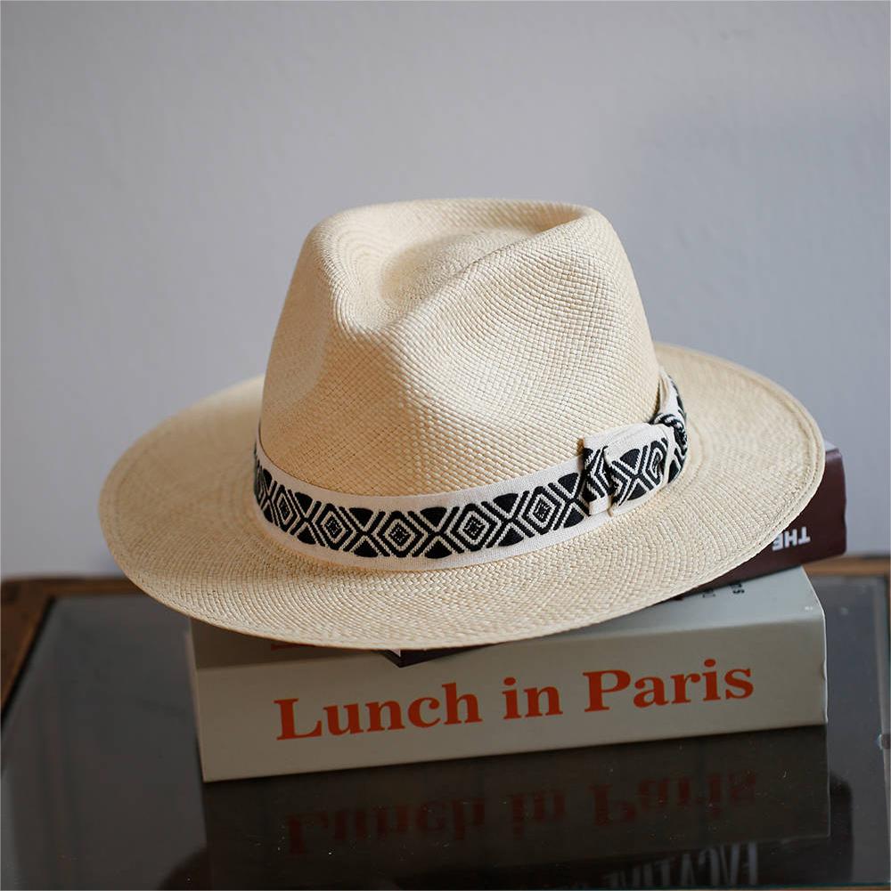 [Perfect For You]Ecuador imported senior Panama straw hat