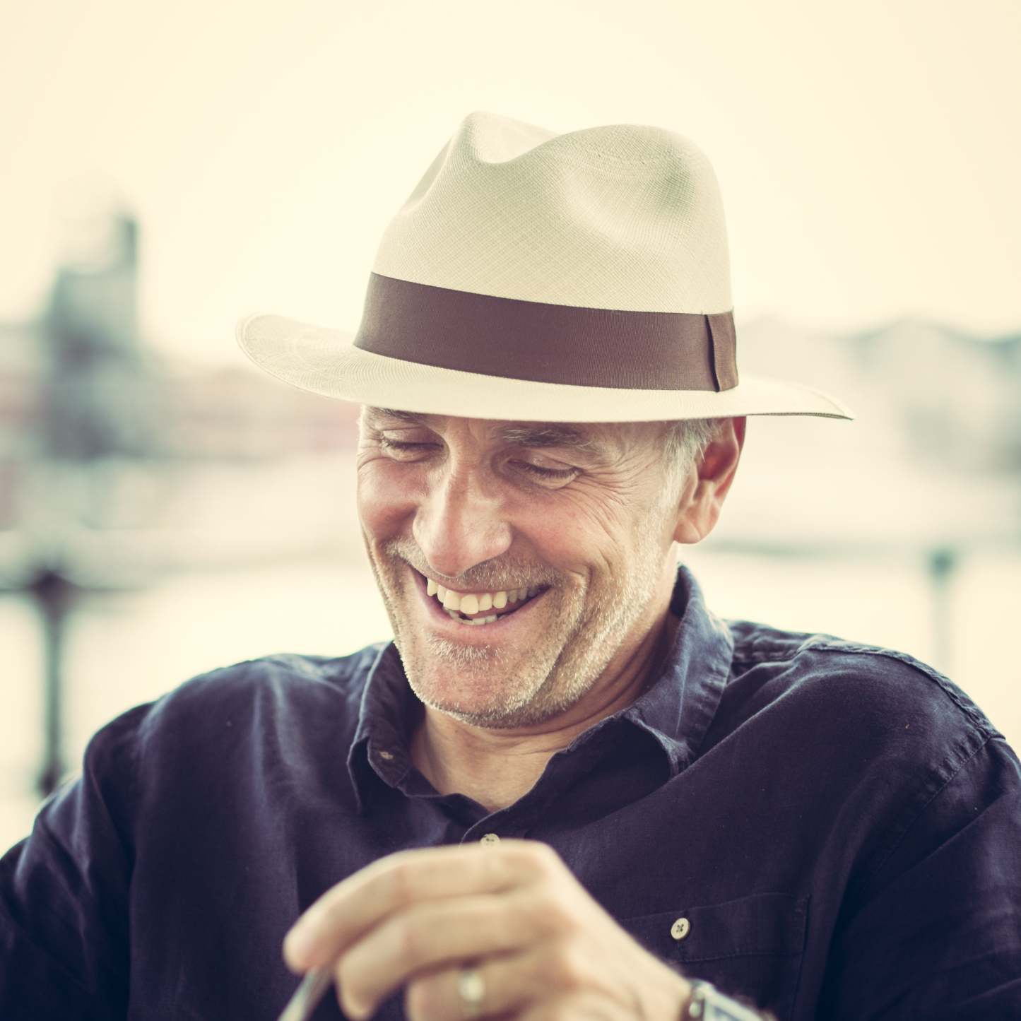 H&F Signature Range - Classic Fedora (Natural)-FREE SHIPPING