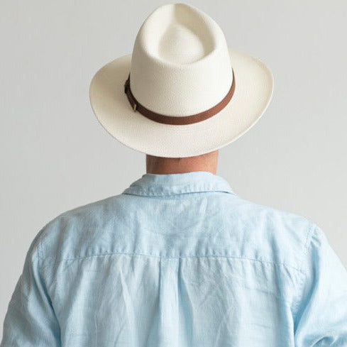 Panama Western Fedora Buttero Leather Band