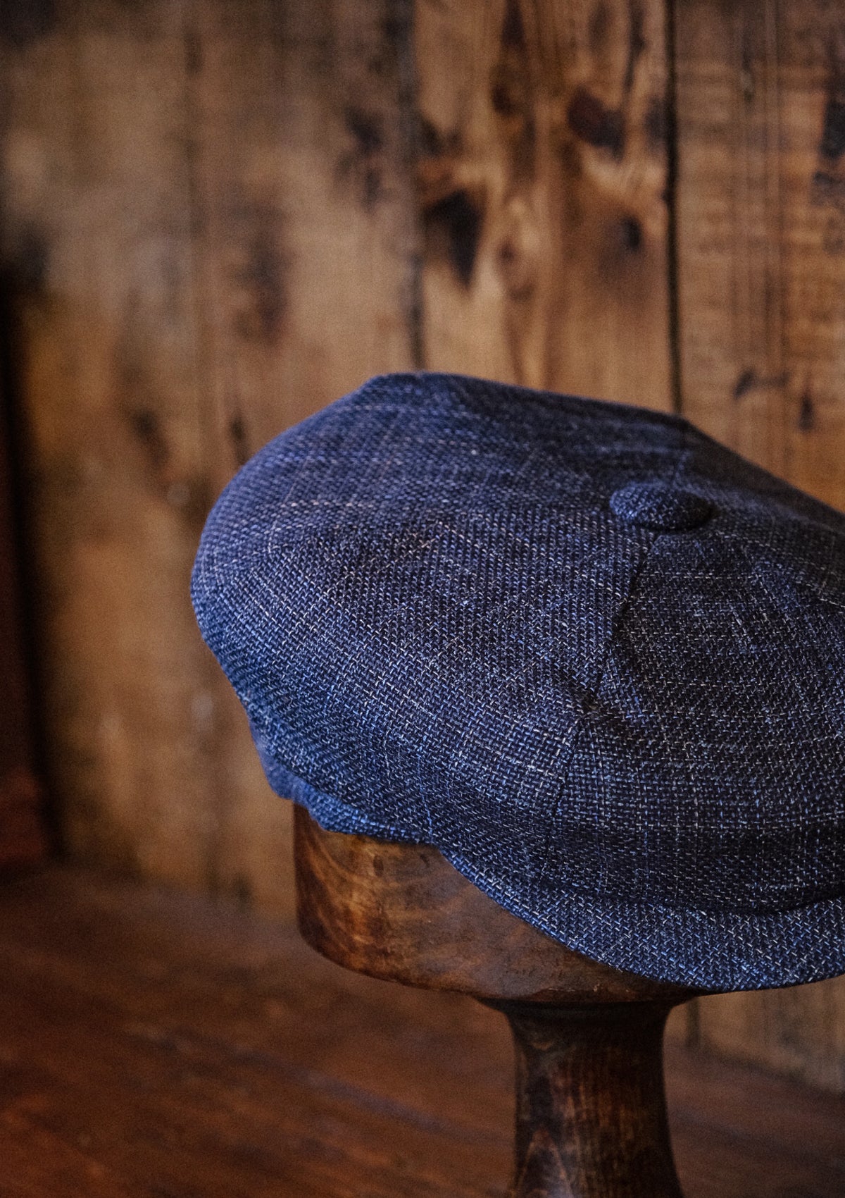 Alton Baker Boy - (Wide-Width) Navy Hopsack