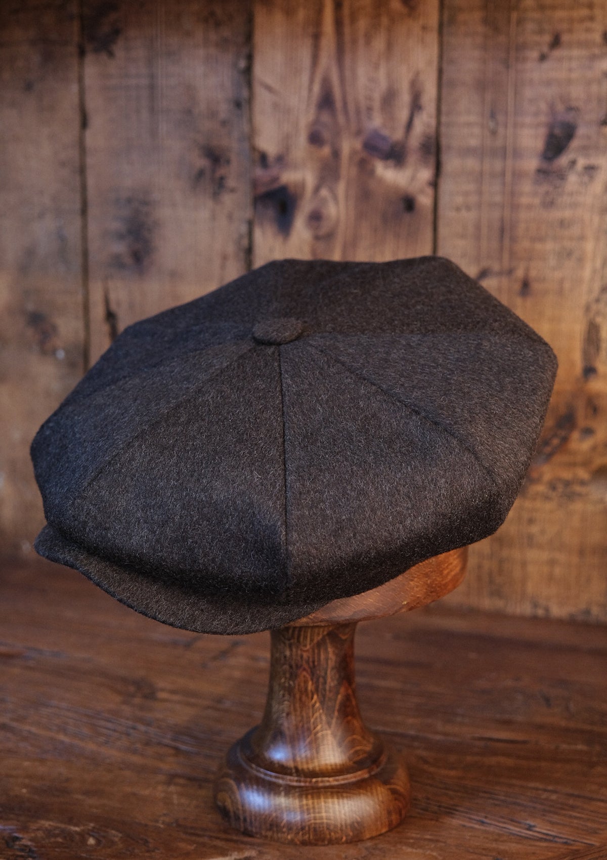 Dodge Baker Boy - (Wide-Width) Faded Brown Loden