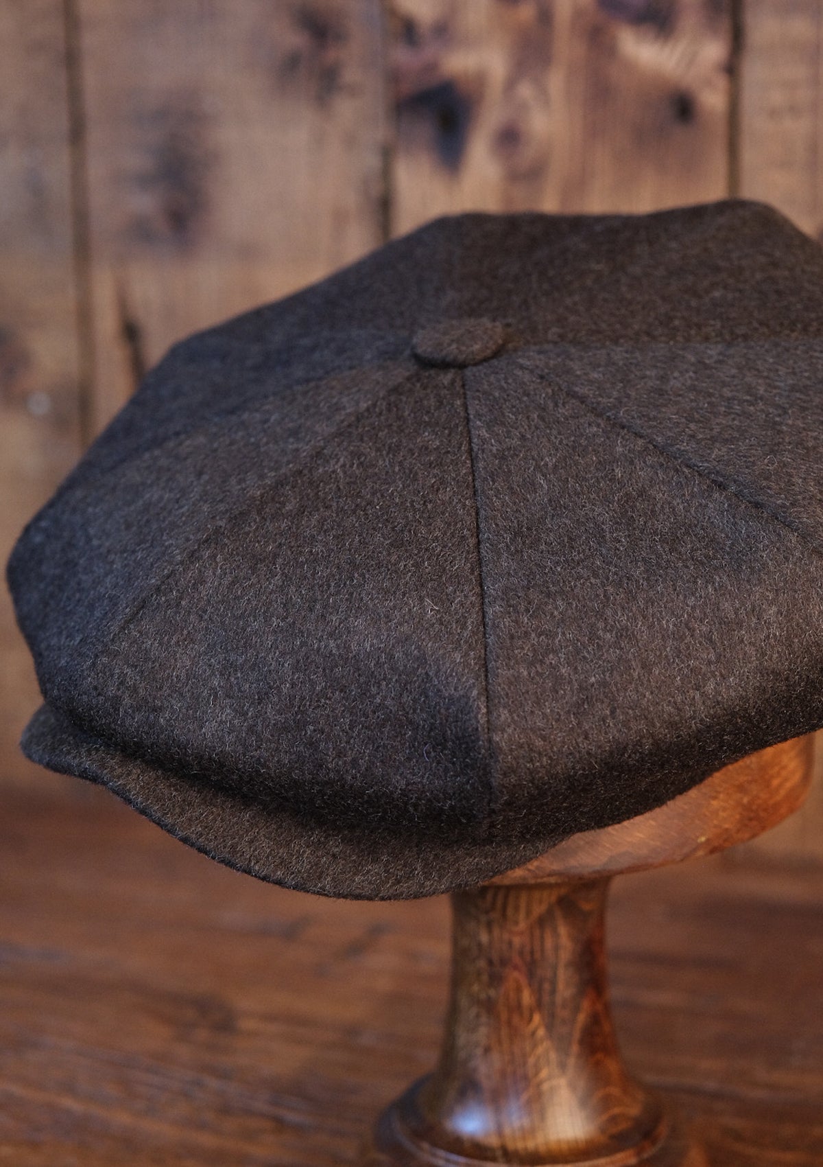 Dodge Baker Boy - (Wide-Width) Faded Brown Loden