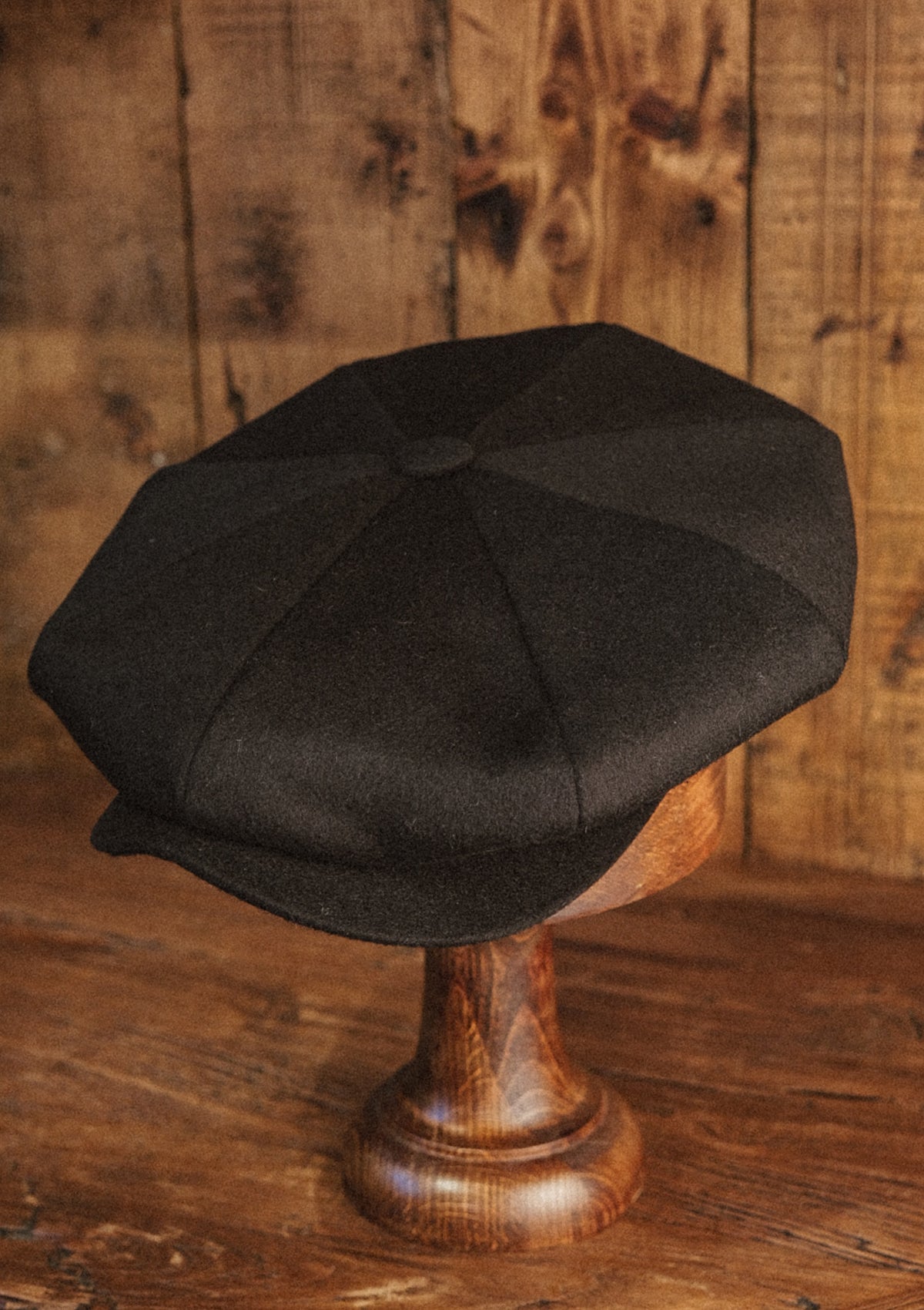 Dodge Baker Boy - (Wide-Width) Black Loden