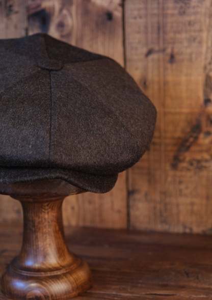 Dodge Baker Boy - (Wide-Width) Faded Brown Loden