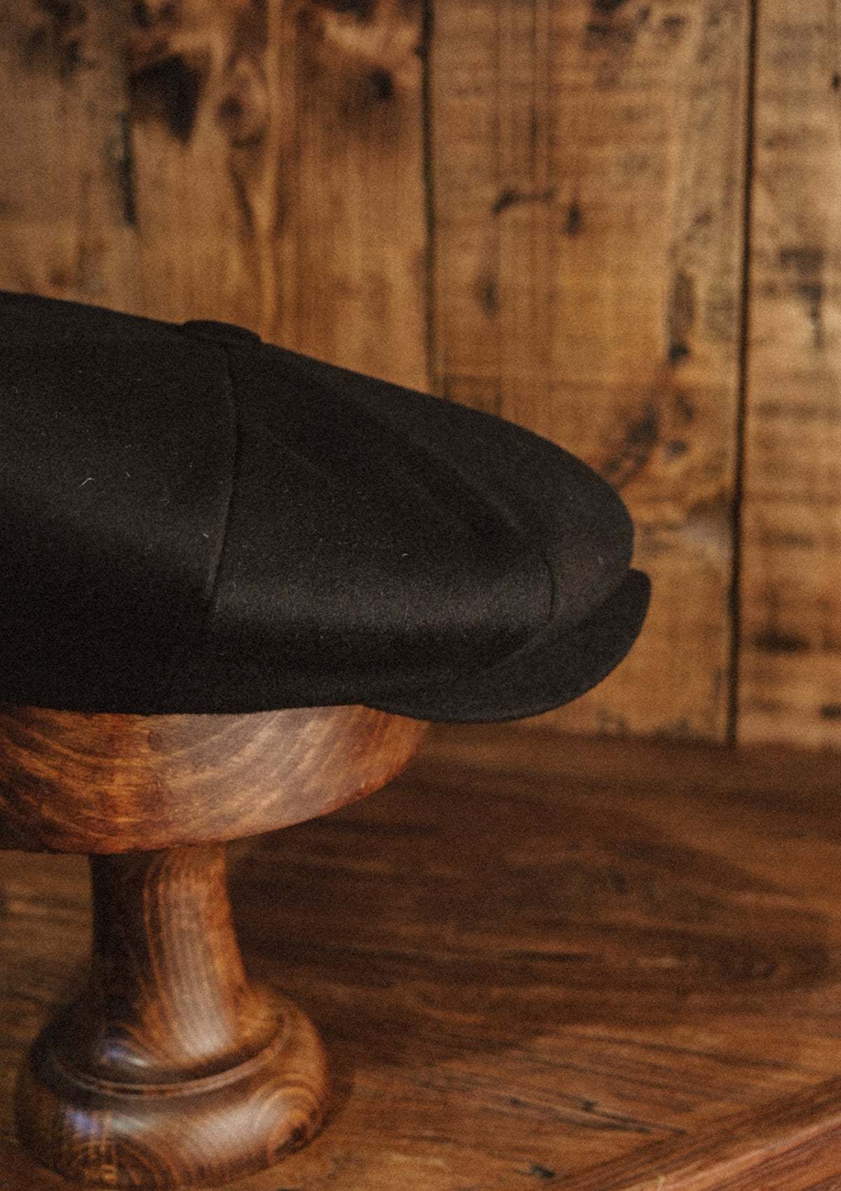 Dodge Baker Boy - (Wide-Width) Black Loden