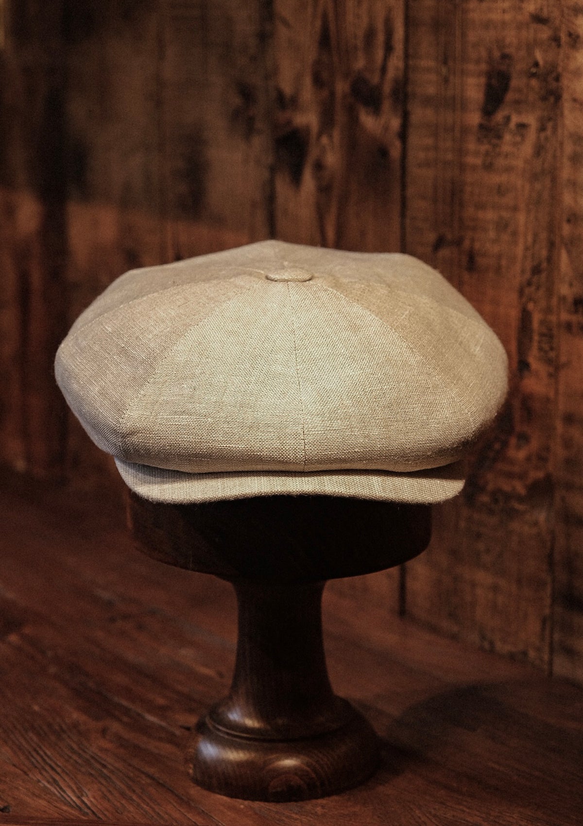 Fulton Baker Boy - (Mid-Width) Almond Linen