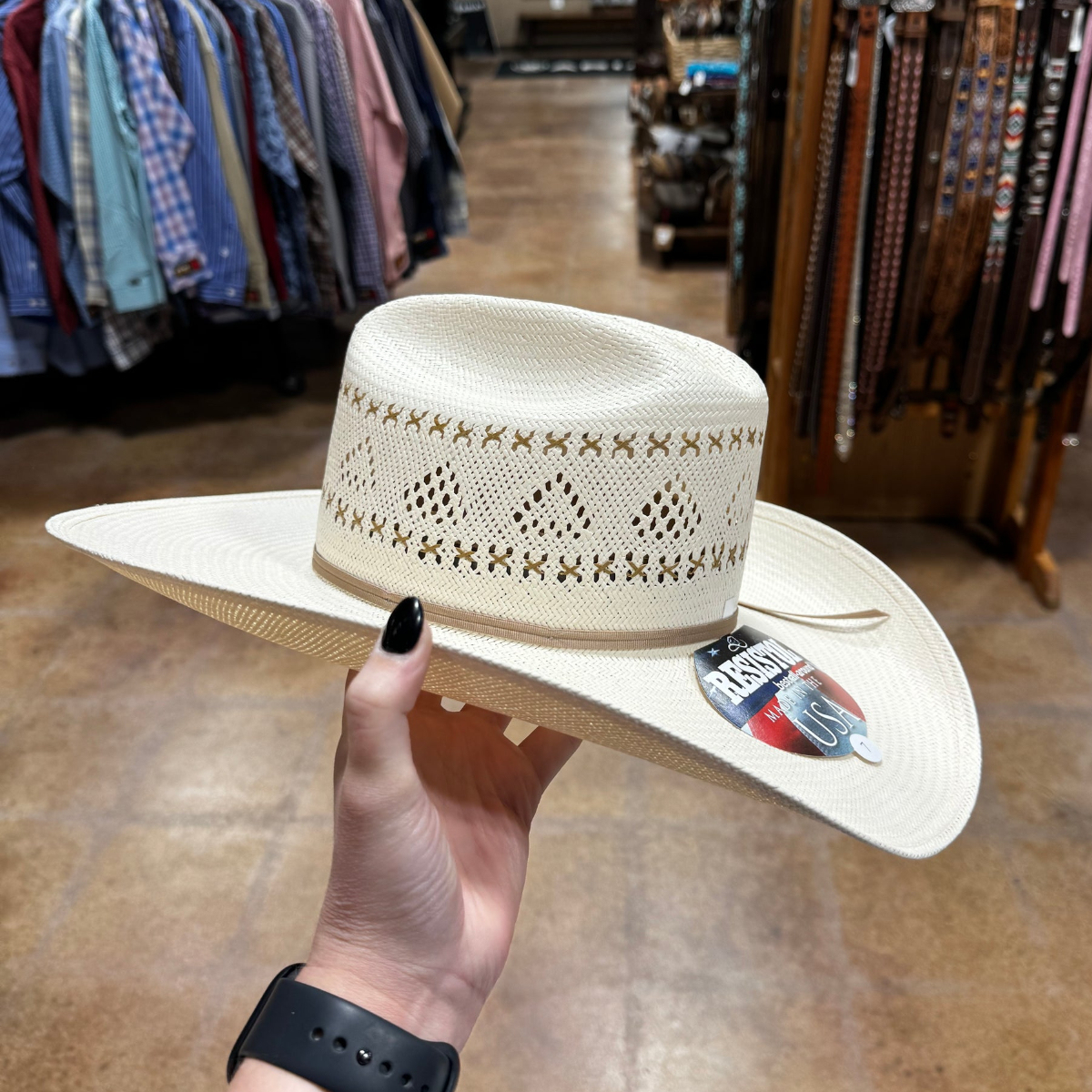 Black Ridge Straw Hat