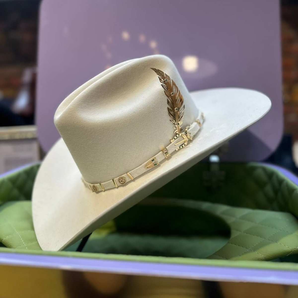 Limited Edition Jerarch Cowboy Hat Platinum Deluxe