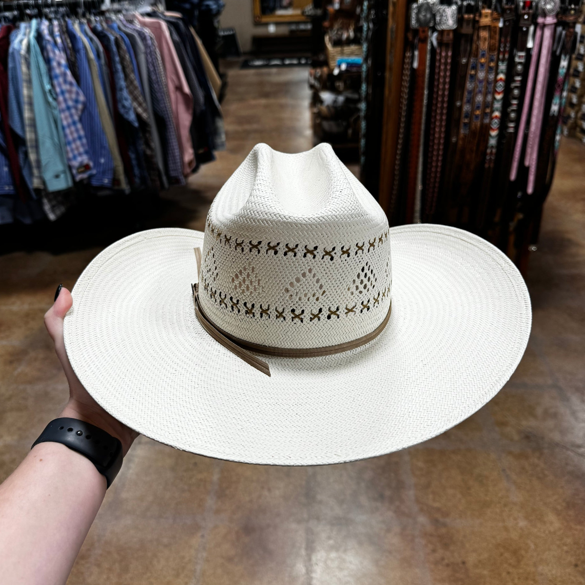 Black Ridge Straw Hat