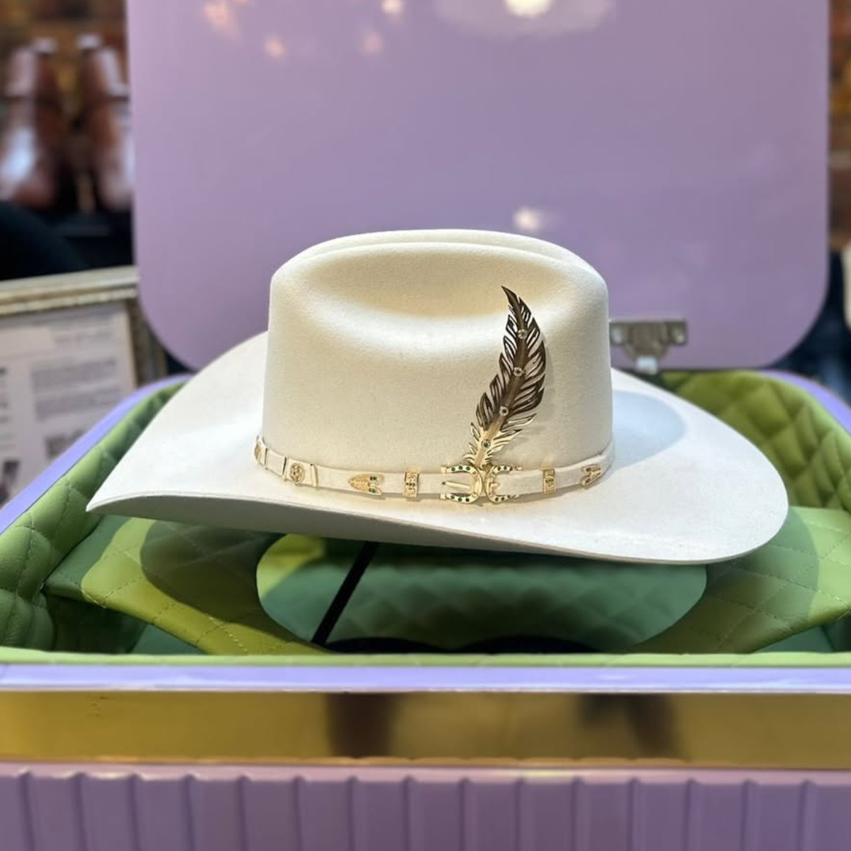 Limited Edition Jerarch Cowboy Hat Platinum Deluxe