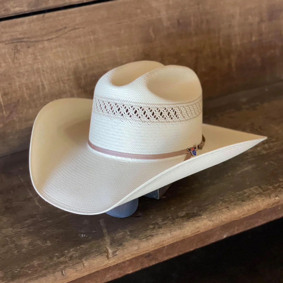 Wildfire 10X Straw Cowboy Hat 4 1/4" Brim