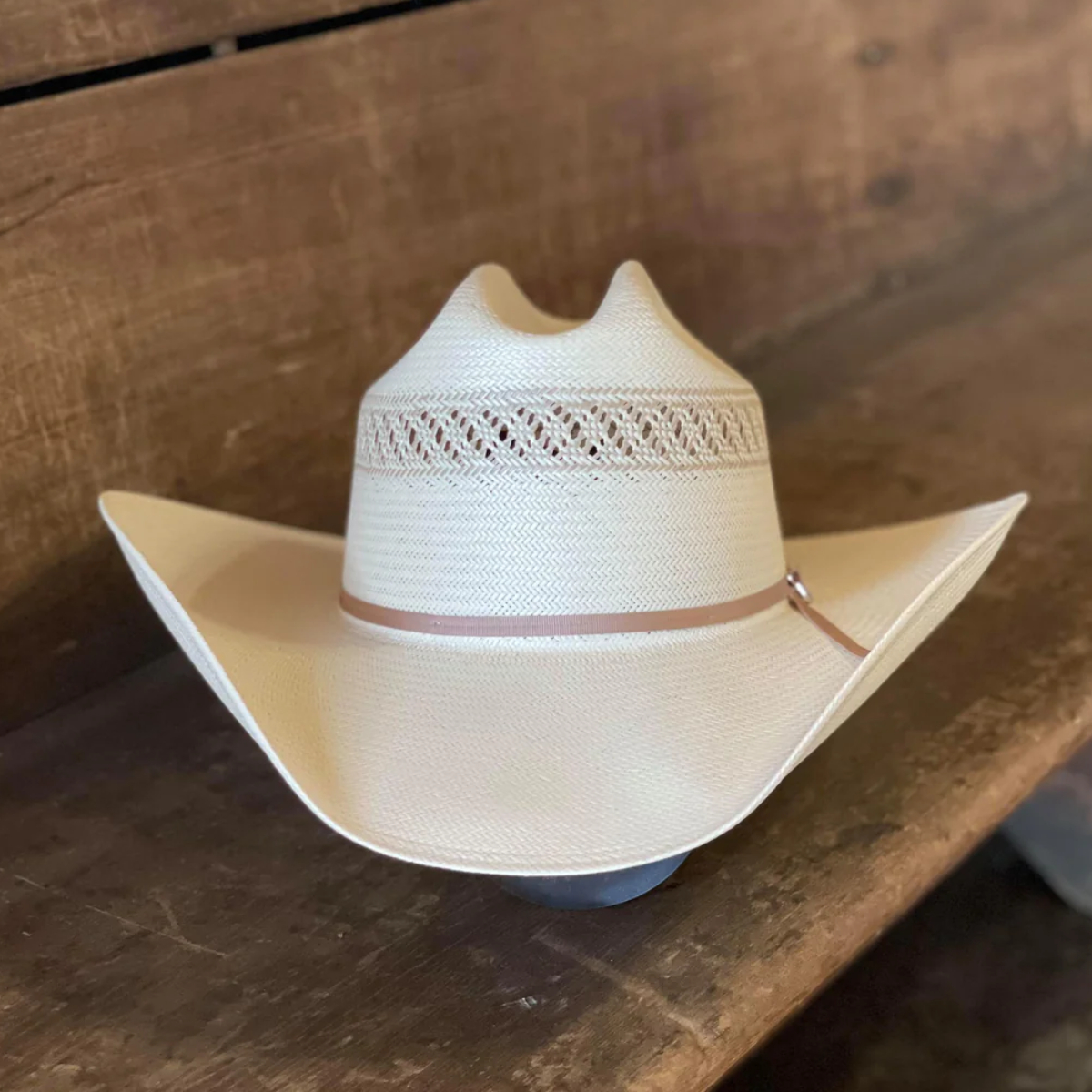 Wildfire 10X Straw Cowboy Hat 4 1/4" Brim