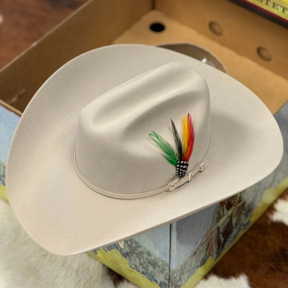 6X Skyline Cowboy Hat- Silver Grey