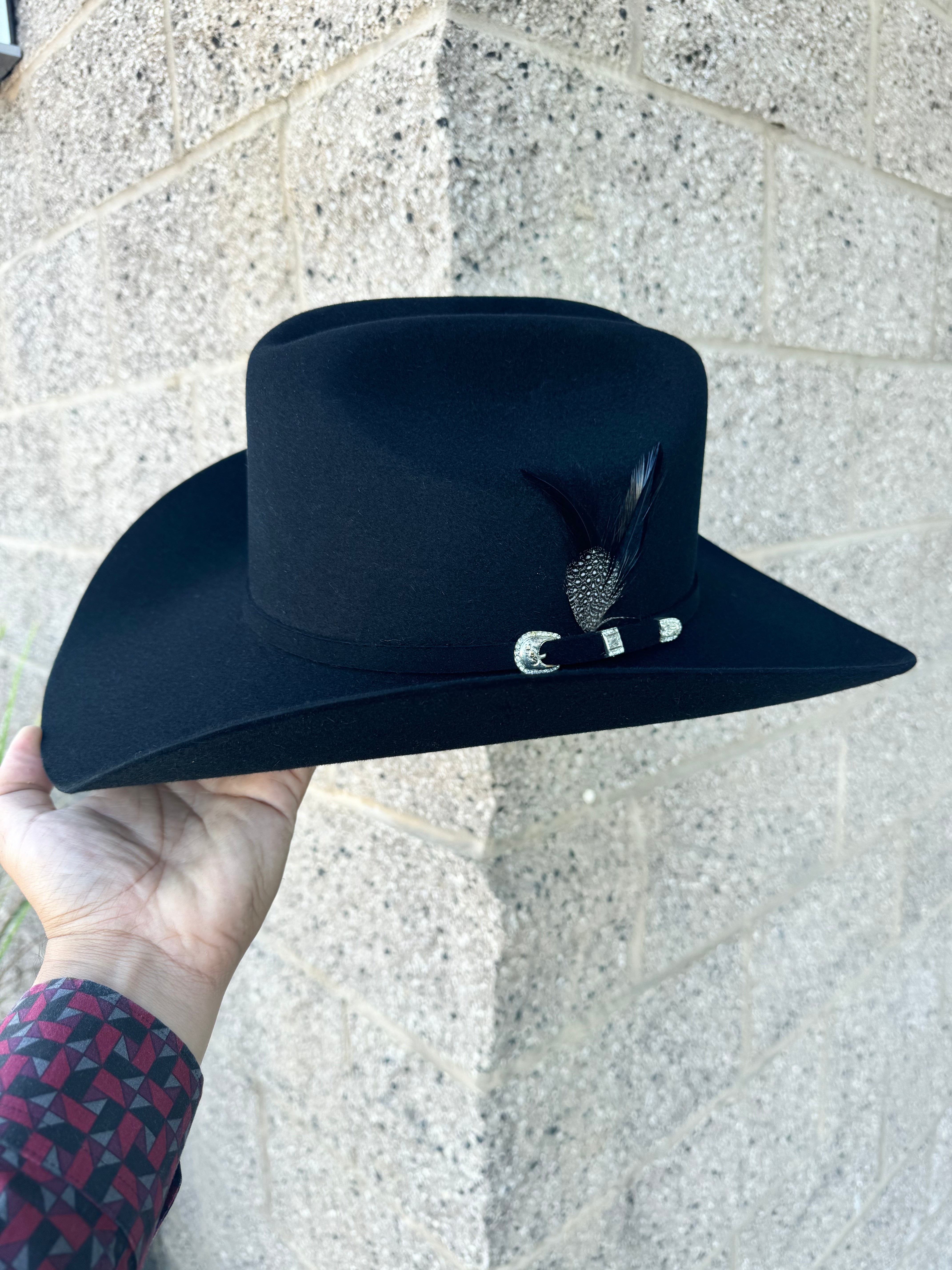 10x Horma Malboro (Copa 4 1/2" Falda 4") - NEGRO/BLACK