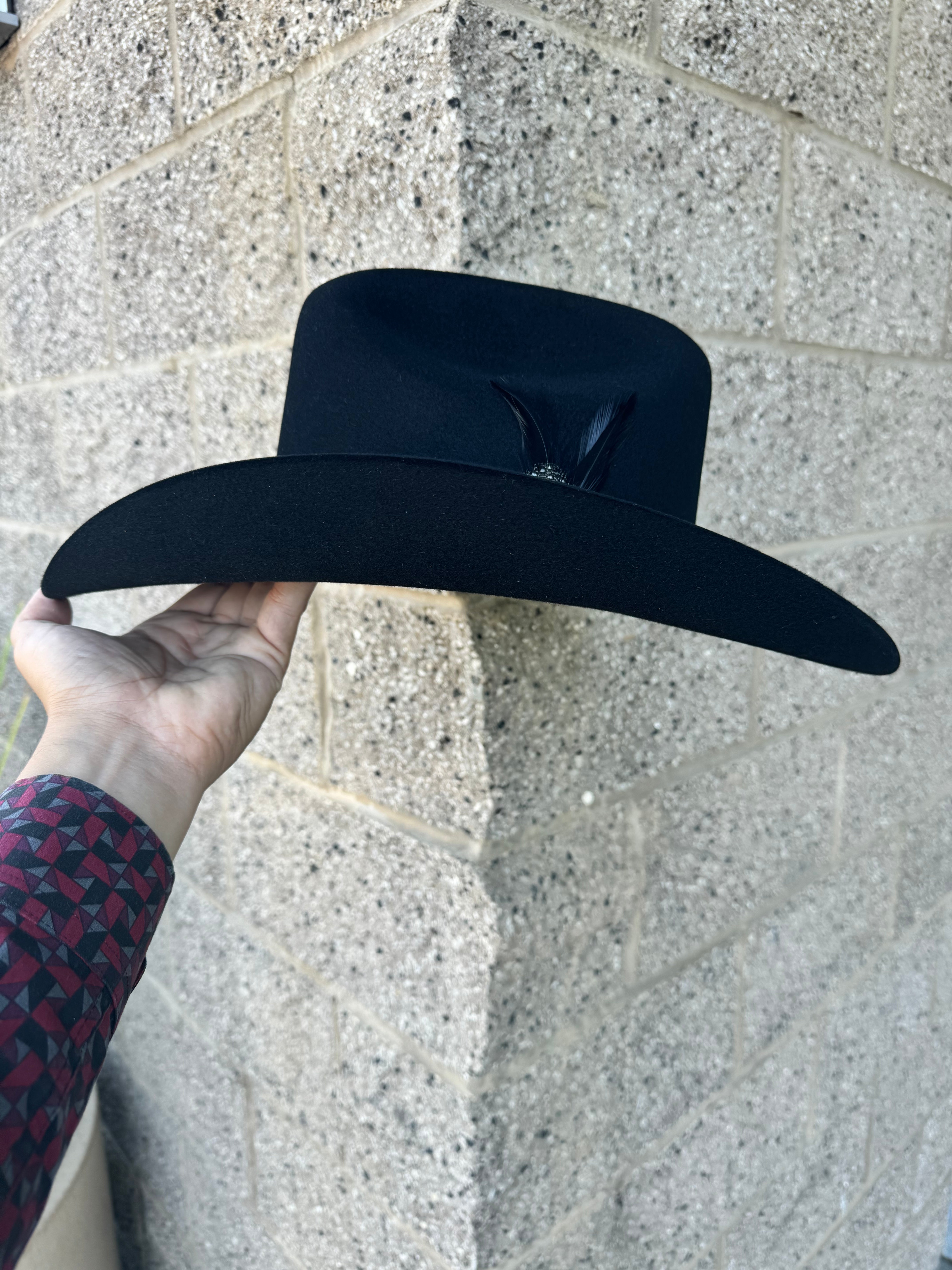 10x Horma Malboro (Copa 4 1/2" Falda 4") - NEGRO/BLACK