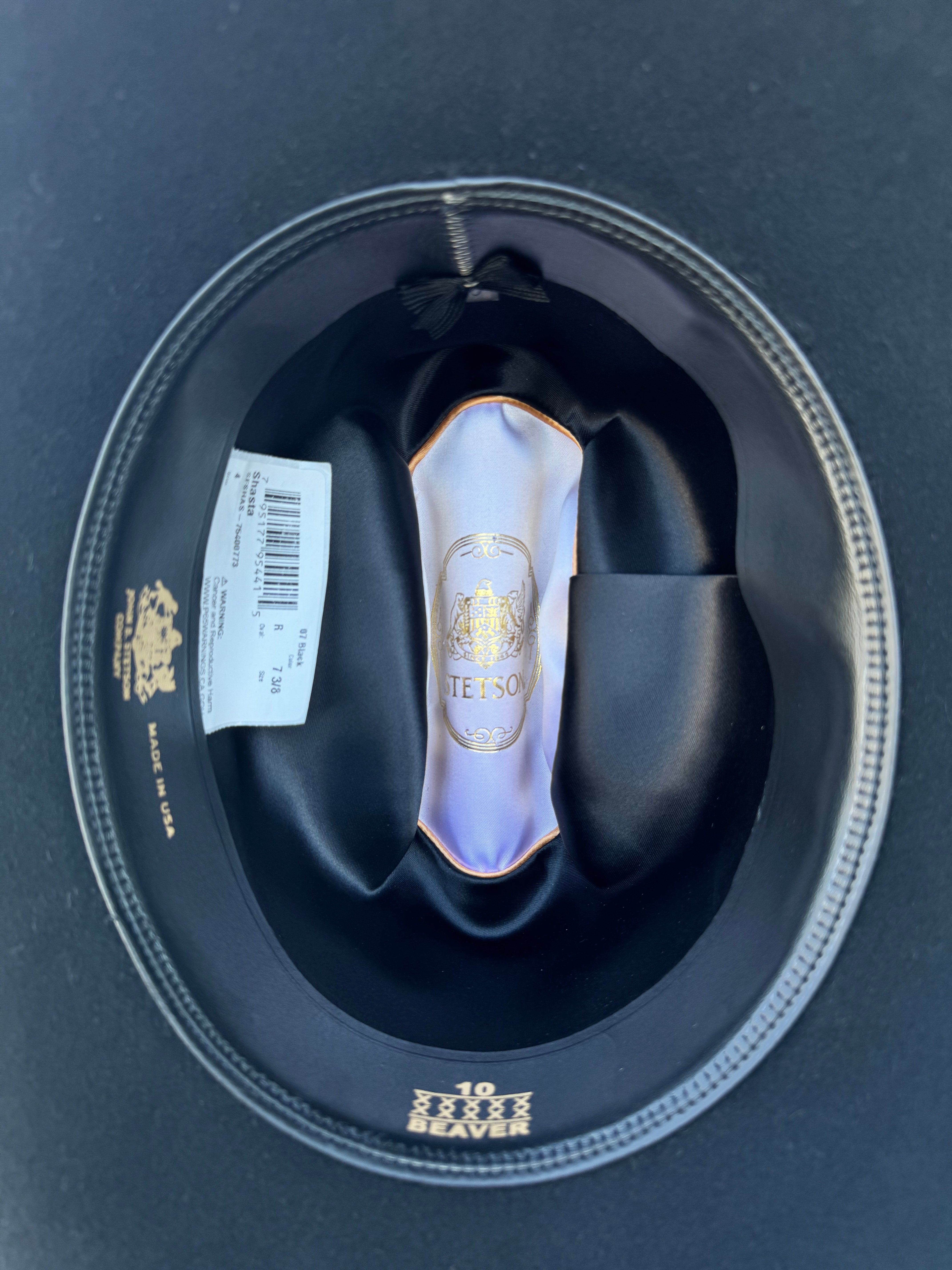 10x Horma Malboro (Copa 4 1/2" Falda 4") - NEGRO/BLACK