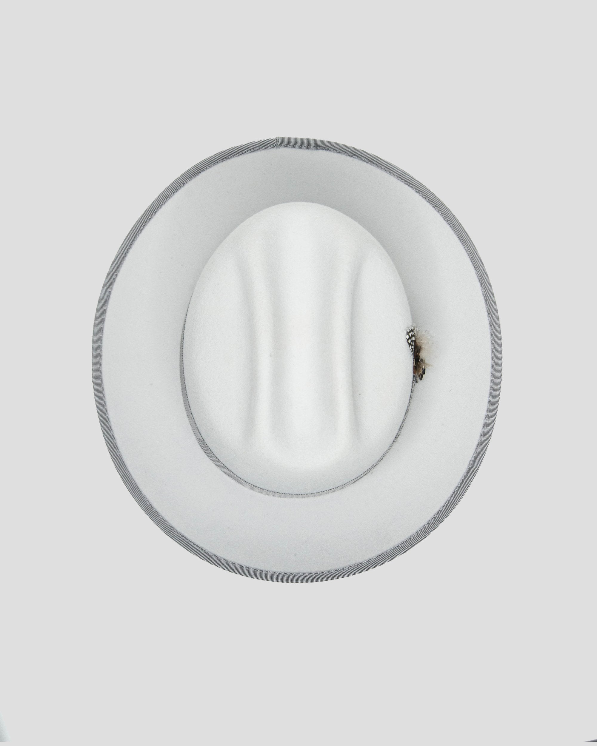 SG Miller Ranch Fedora Hat - Platinum