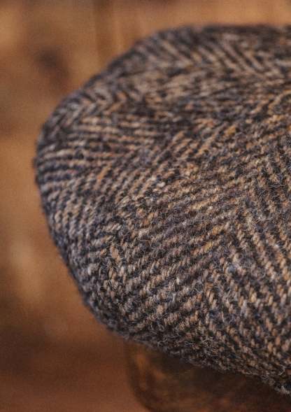 Newman Baker Boy - (Mid-Width) Walnut Herringbone