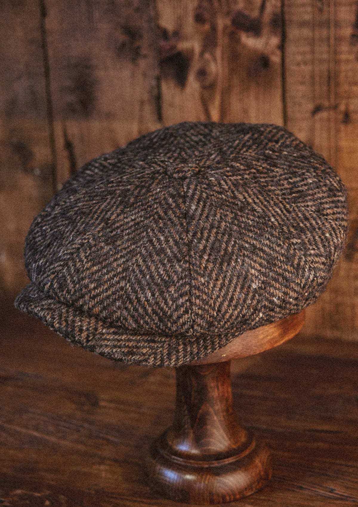 Newman Baker Boy - (Mid-Width) Walnut Herringbone