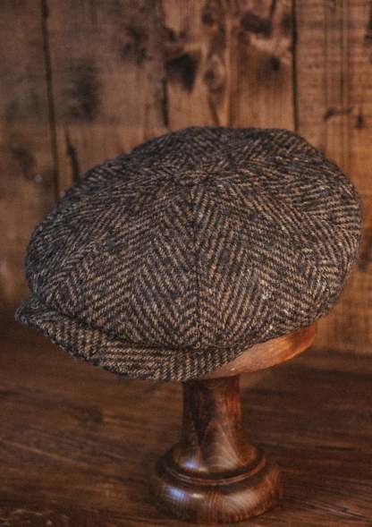 Newman Baker Boy - (Mid-Width) Walnut Herringbone