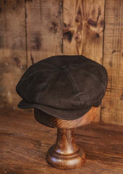 Ridgmount Baker Boy - (Narrow Width) Black Suede Leather