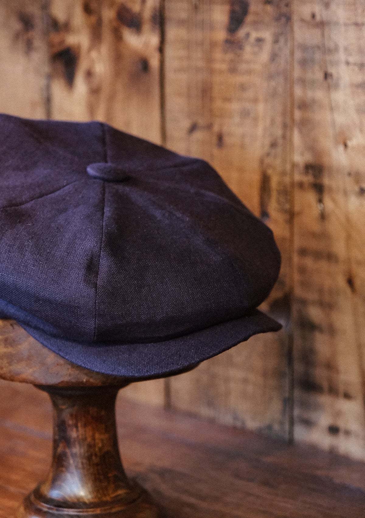 Stanton Baker Boy - (Wide-Width) Blue Linen