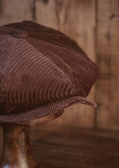 Stanton Baker Boy - (Wide Width) Brown Needlecord