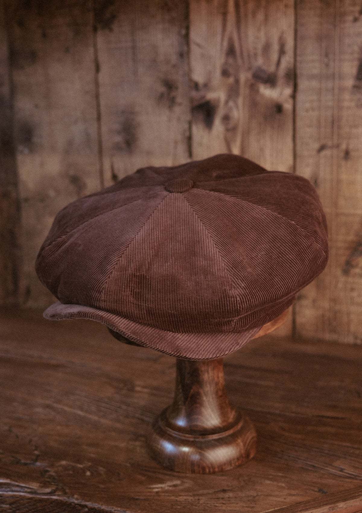 Stanton Baker Boy - (Wide Width) Brown Needlecord