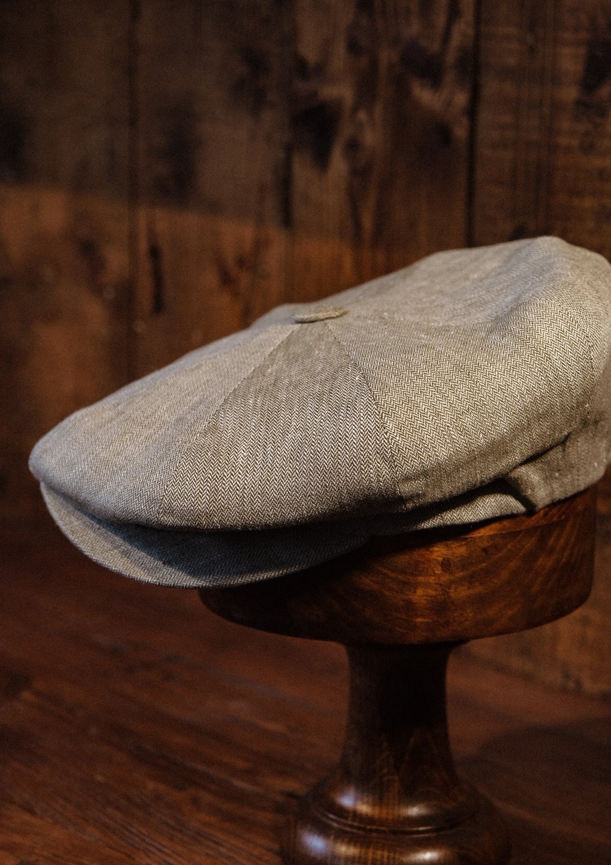 Stanton Baker Boy - (Wide-Width) Dried Sage Linen