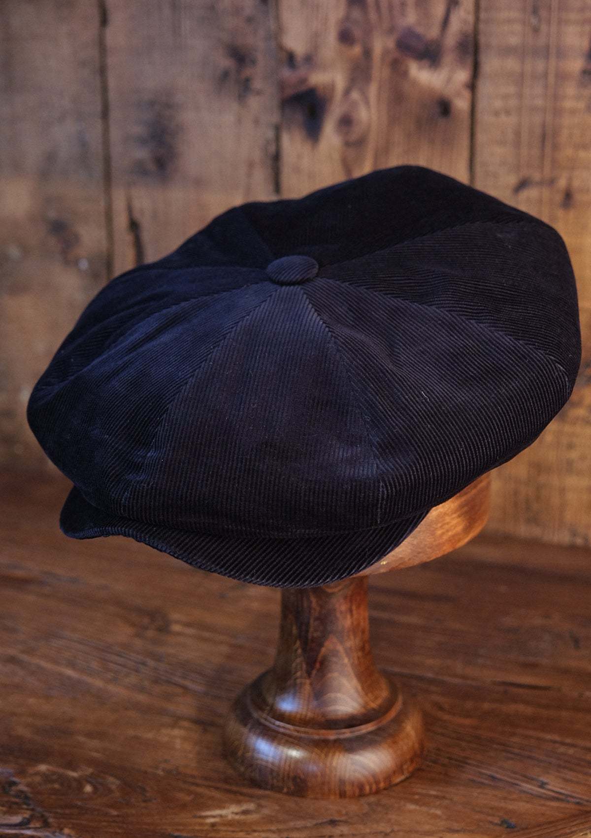 Stanton Baker Boy - (Wide Width) Navy Needlecord