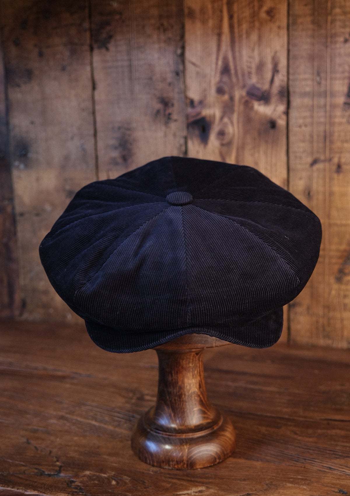 Stanton Baker Boy - (Wide Width) Navy Needlecord