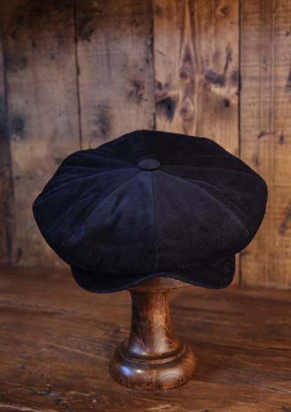 Stanton Baker Boy - (Wide Width) Navy Needlecord