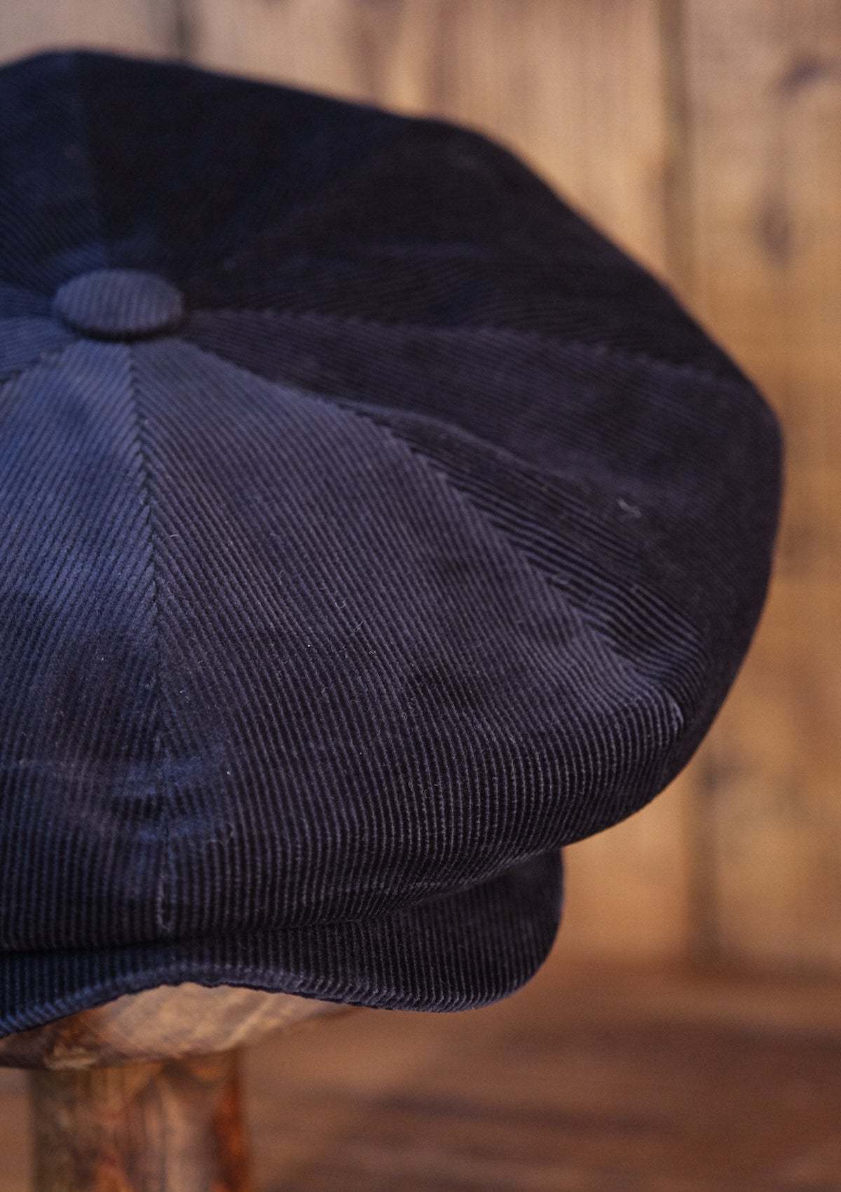 Stanton Baker Boy - (Wide Width) Navy Needlecord