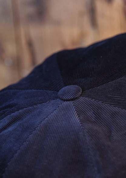 Stanton Baker Boy - (Wide Width) Navy Needlecord