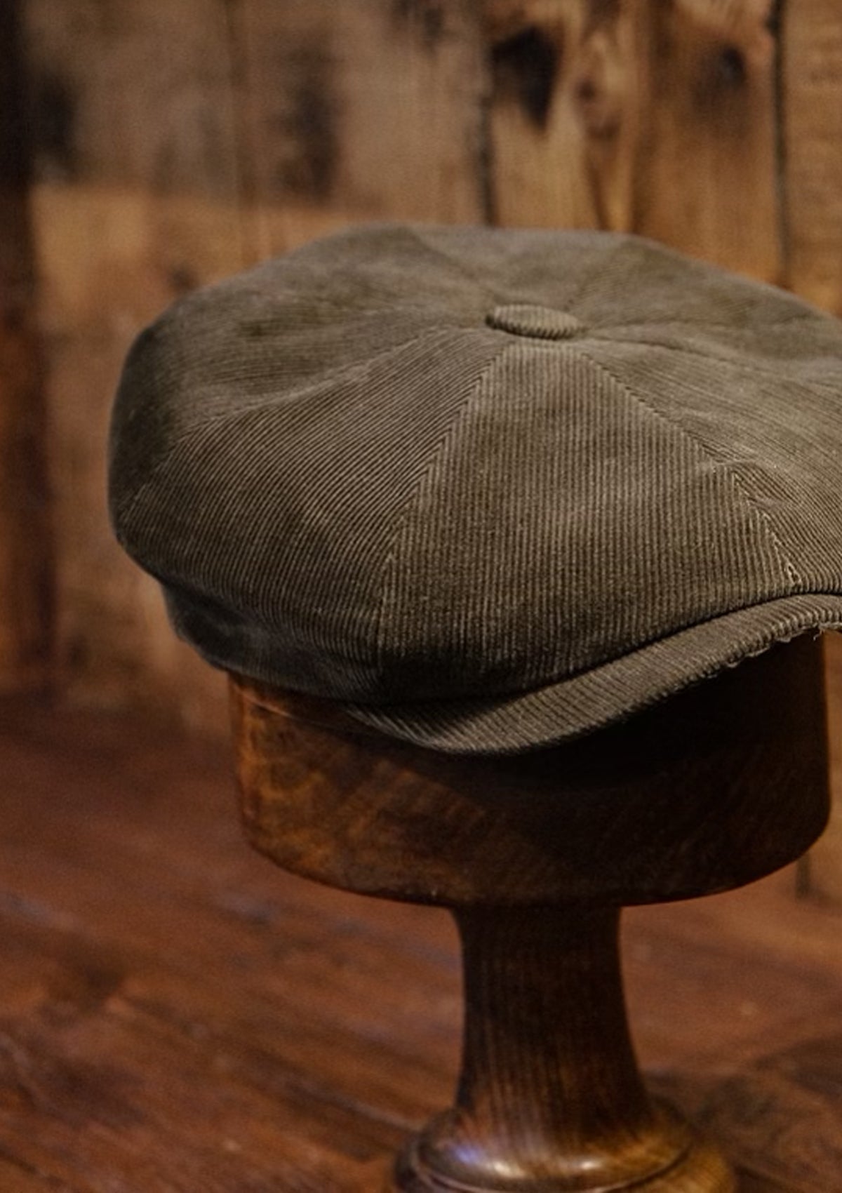 Tillman Baker Boy (Mid-Width) - Dark Green Corduroy