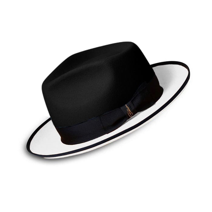 Limited - The Fox Fedora - Black White