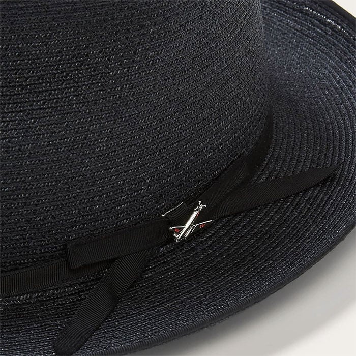 Stratoliner Hemp Fedora -Black