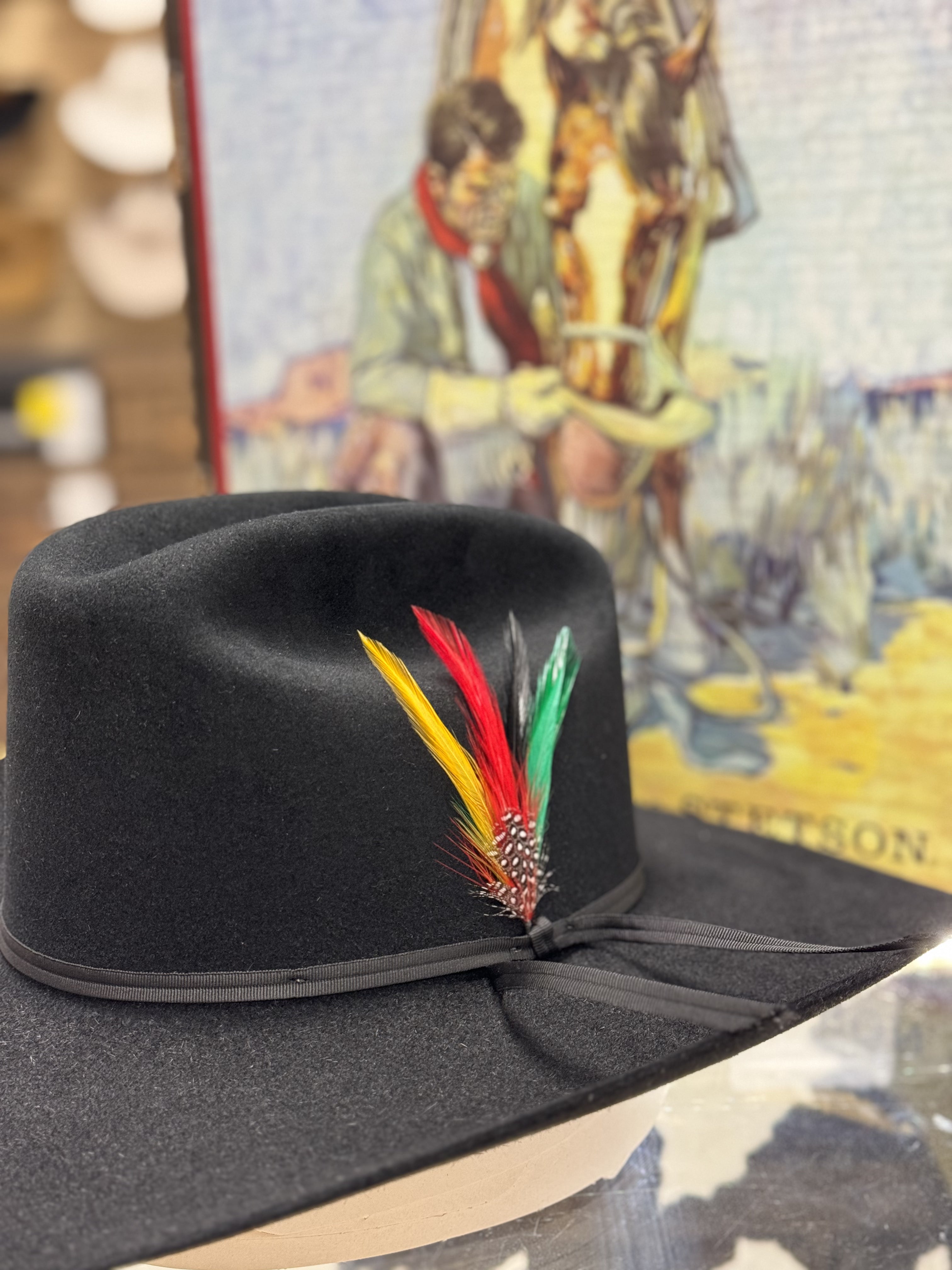 Spartan 10x Black Cowboy Hat