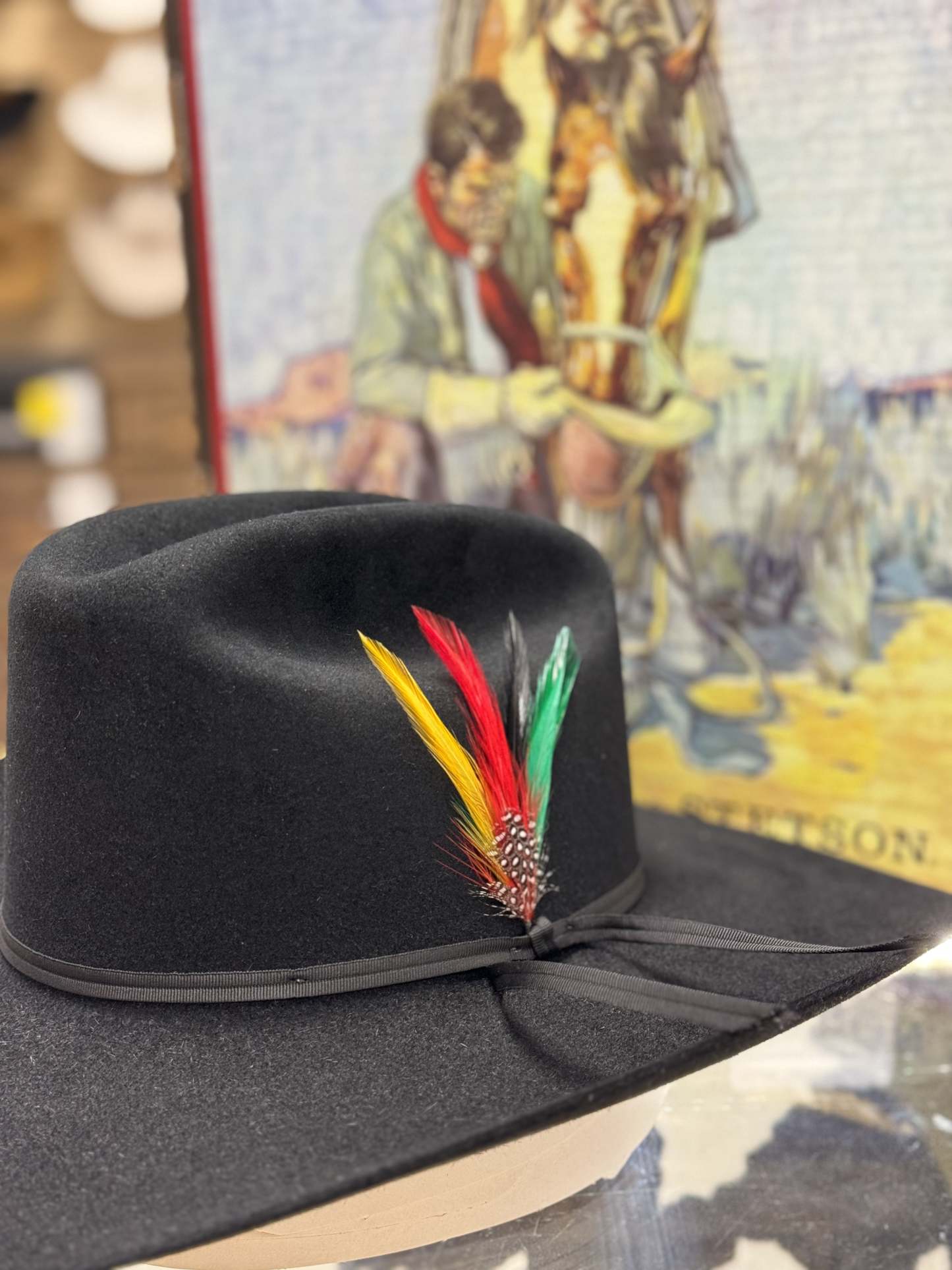 Spartan 10x Black Cowboy Hat