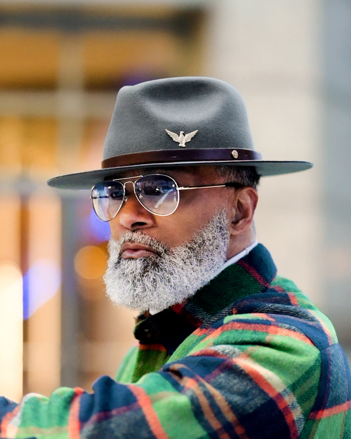 Geoffery Fedora Hat – Dark Grey